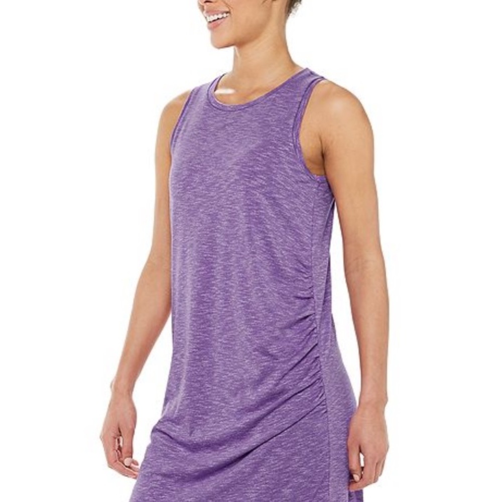 Tek Gear Purple Heathered Top